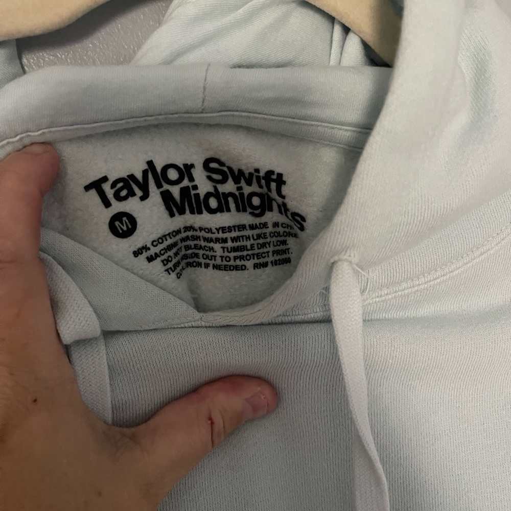 Taylor Swift original merch midnights hoodie M New - Picture 4 of 4
